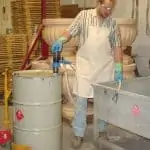 Delivering Flammable Liquds with Plastic Pump