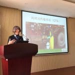 Nancy Speaks At Chinese Agricultural College