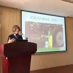 Nancy Speaks At Chinese Agricultural College