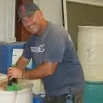 man with drum