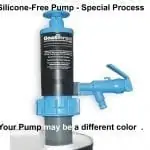 Silicone Free Process for Pump