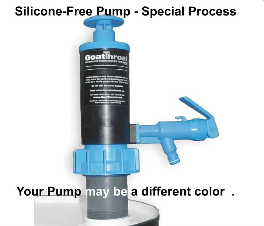 Silicone Free Pump
